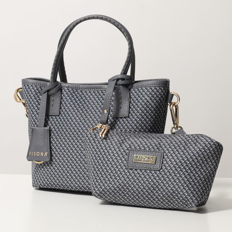 PLINIO VISONA プリニオヴィソナ 2WAYショルダーバッグ  巾着 チェーン フリンジ レザー    ブラック レディース / 240001194154 PLINIO VISONA プリニオ ヴィソナ ショルダーバッグ 23719 レディース