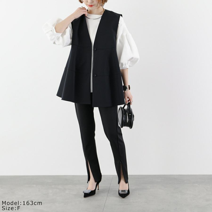 anana（アナナ） ベスト a66-004 レディース ペプラム ボンディング