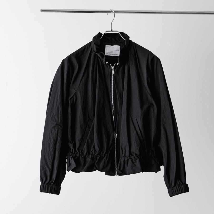 MARECHAL TERRE マルシャル・テル ナイロンジャケット Gathered