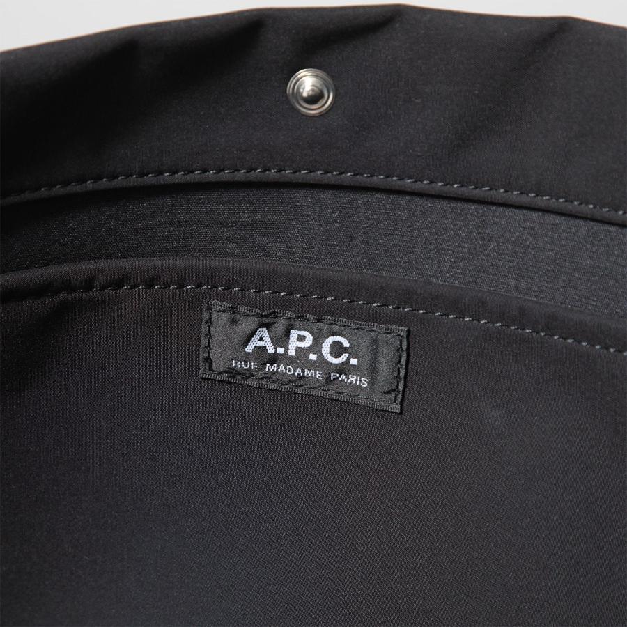 APC A.P.C. アーペーセー ショルダーバッグ Journal ジャーナル PSAKR M61939 レディース トートバッグ クロスボディ ロゴ 鞄の画像