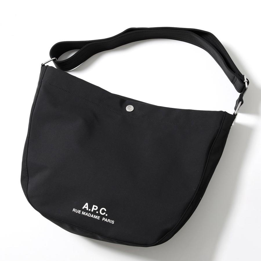 APC A.P.C. アーペーセー ショルダーバッグ Journal ジャーナル PSAKR M61939 レディース トートバッグ クロスボディ ロゴ 鞄の画像