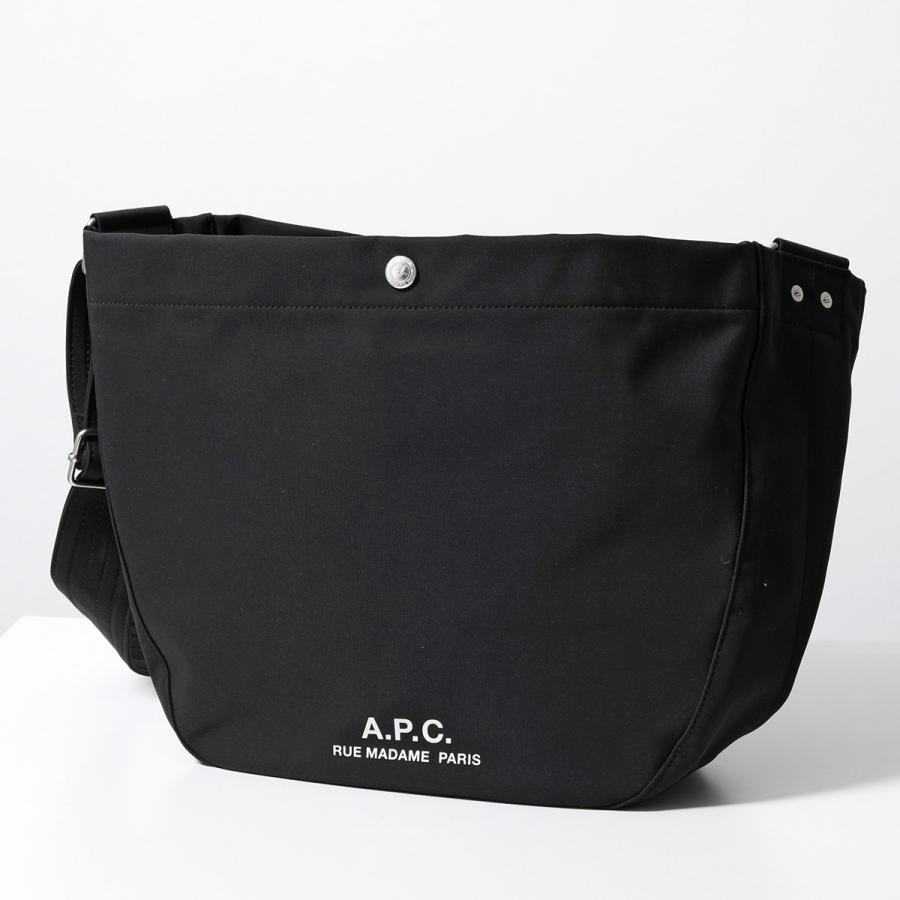 APC A.P.C. アーペーセー ショルダーバッグ Journal ジャーナル PSAKR M61939 レディース トートバッグ クロスボディ ロゴ 鞄の画像
