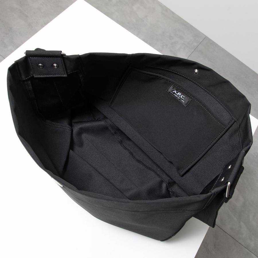 APC A.P.C. アーペーセー ショルダーバッグ Journal ジャーナル PSAKR M61939 レディース トートバッグ クロスボディ ロゴ 鞄の画像