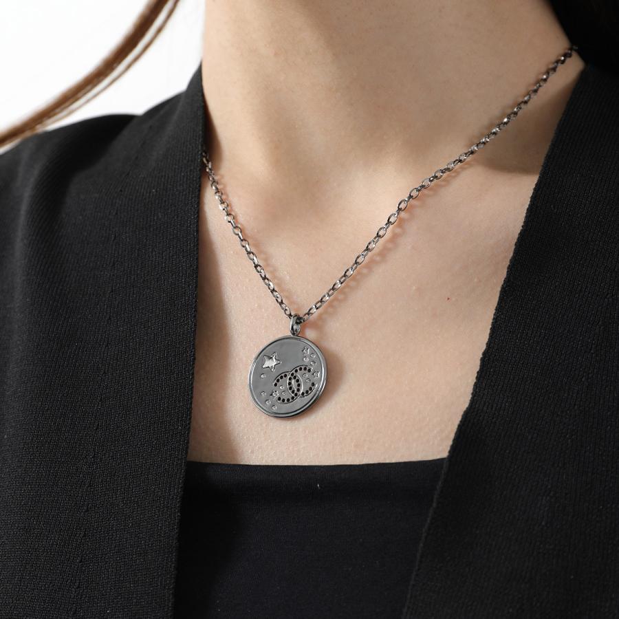 CHANEL（シャネル） ネックレス ABE554 B18474 チェーン メダル