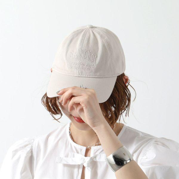 GANNI（ガニー） キャップ CAP HAT PATCH A5861 5890 レディース