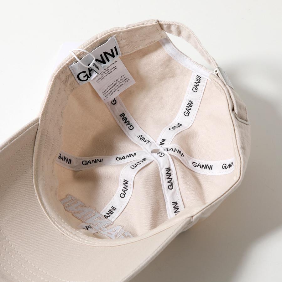 GANNI（ガニー） ベースボールキャップ CAP HAT PATCH A5861 5890