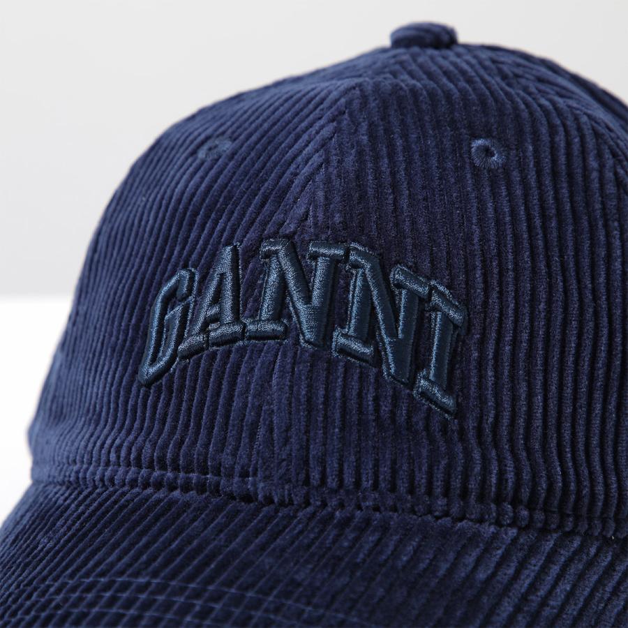 GANNI（ガニー） ベースボールキャップ Cap Hat Corduroy A6430 A6472