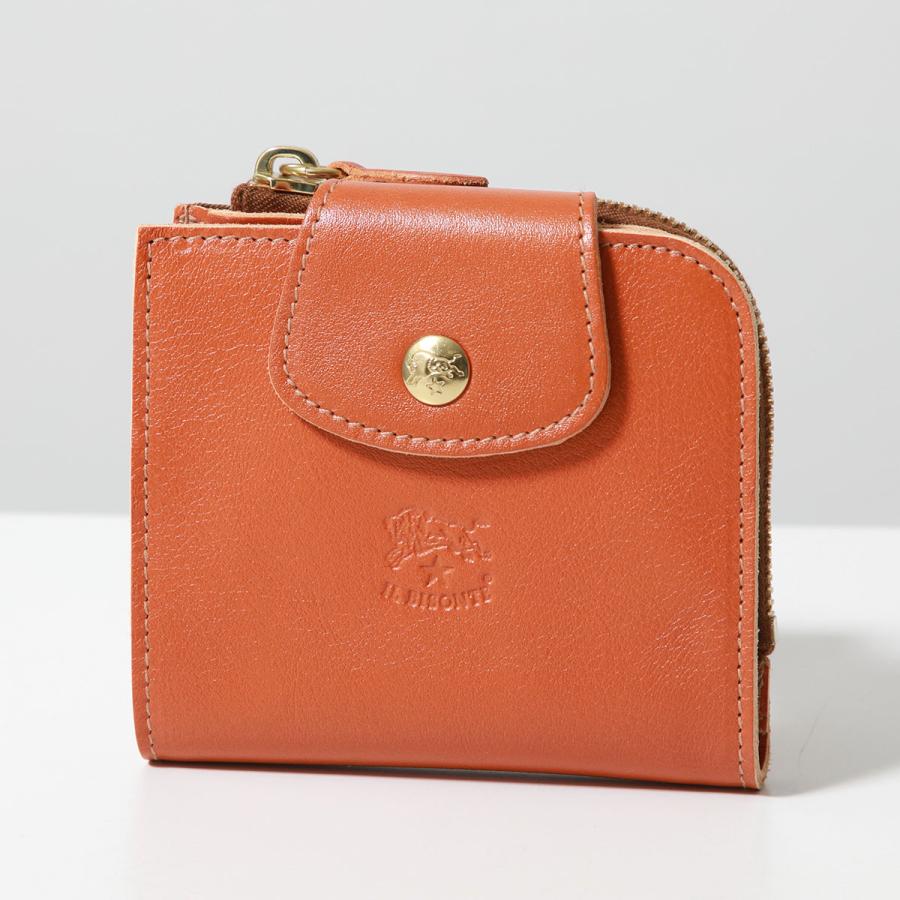 IL BISONTE（イルビゾンテ） 二つ折り財布 SMW175 レディース レザー