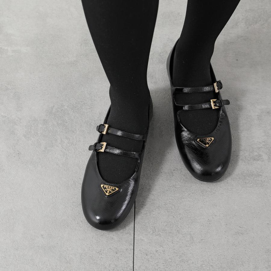PRADA プラダ バレエシューズ 1F794N 3A9S パテントレザー PRADA プラダ バレエシューズ 1F794N 3A9S パテントレザー