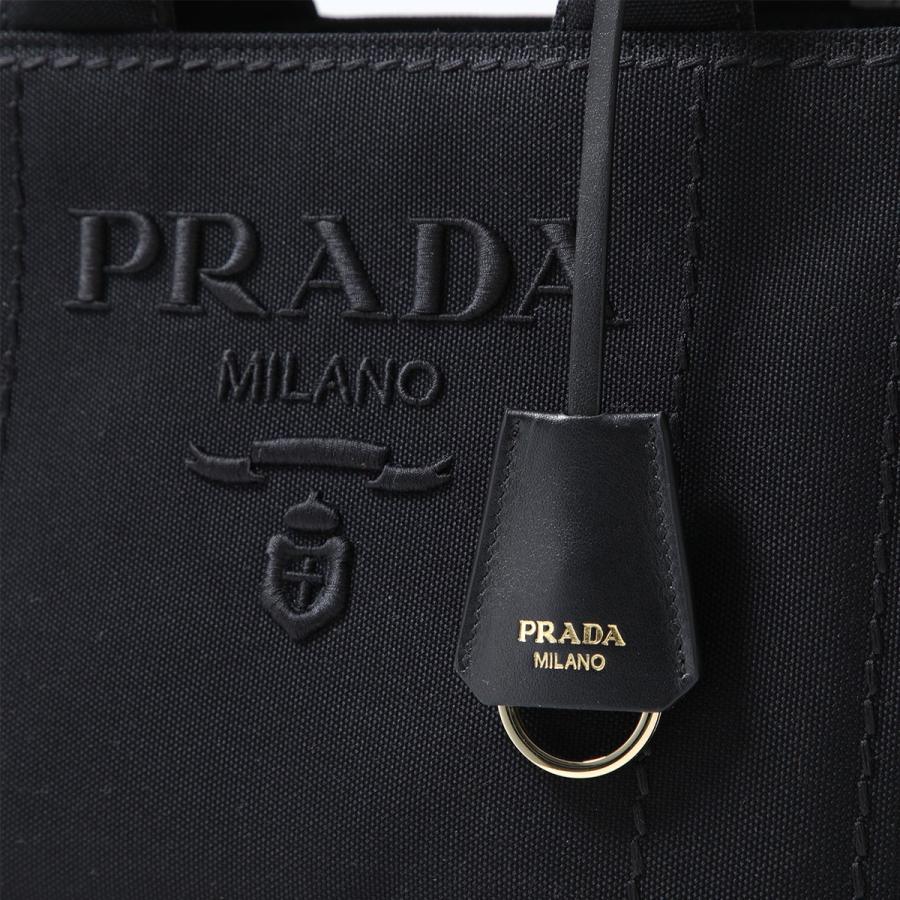 まみ【正規品】プラダ カナパ 黒S 美品 ショルダー付き CANAPA プラダ PRADA カナパ 2way ミニ ハンド バッグ ショルダー