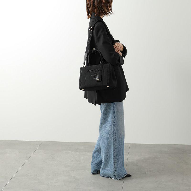 PRADA（プラダ） ハンドバッグ CANAPA RICAMO カナパ リカーモ