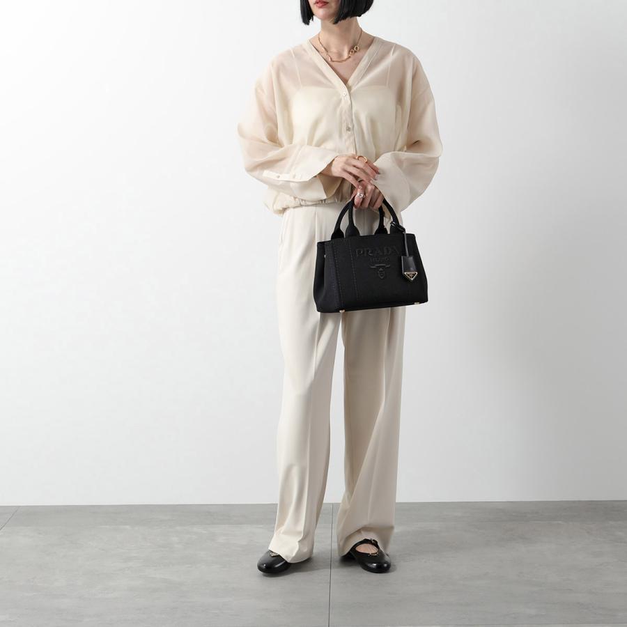 PRADA（プラダ） ハンドバッグ CANAPA RICAMO カナパ リカーモ