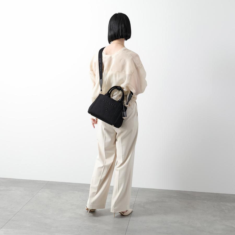 PRADA プラダ ハンドバッグ CANAPA RICAMO カナパ リカーモ PRADA プラダ ハンドバッグ CANAPA RICAMO カナパ リカーモ