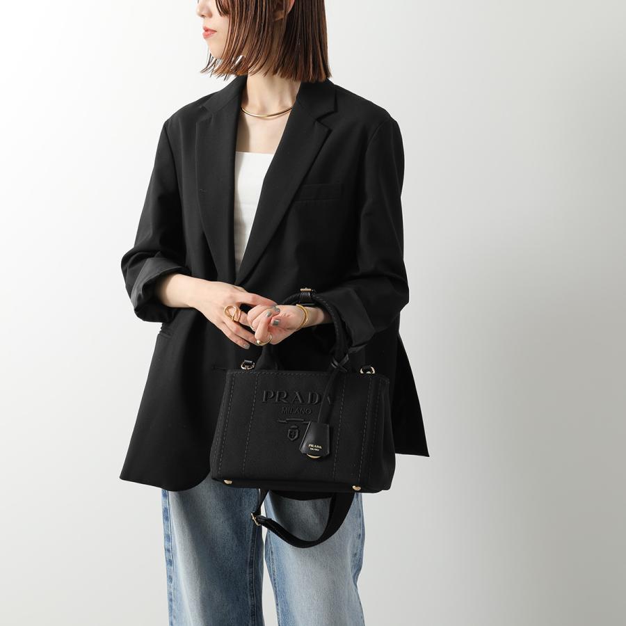 PRADA（プラダ） ハンドバッグ CANAPA RICAMO カナパ リカーモ