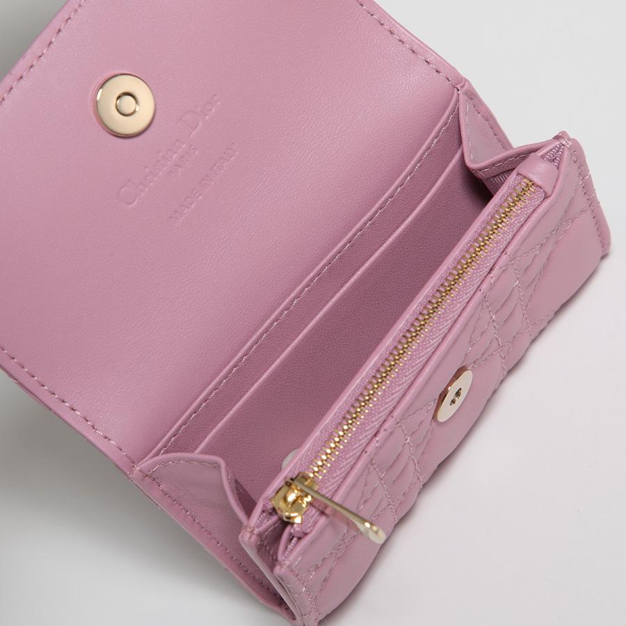 ほぼ未使用✨Dior ミスディオール グリシーヌウォレット ピンク コインケース ほぼ未使用✨Dior ミスディオール グリシーヌウォレット ピンク コイン