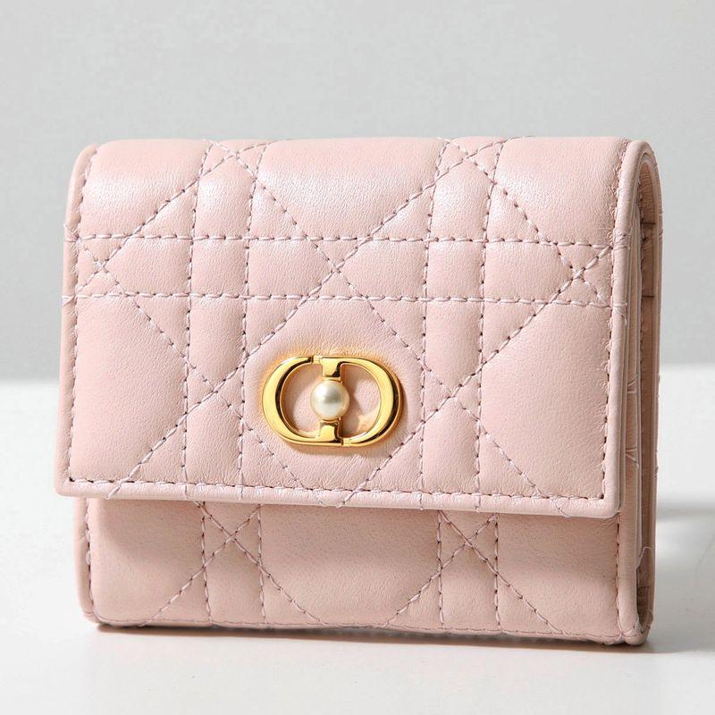Dior ピンク キルティング 三つ折り財布 Christian Dior（クリスチャン・ディオール） Dior ディオール 三