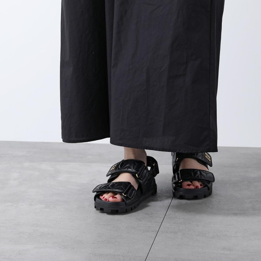miu miu（ミュウミュウ） フラットサンダル 5X135E 88T レディース