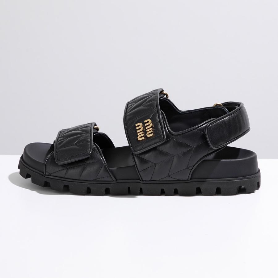 miu miu（ミュウミュウ） フラットサンダル 5X135E 88T レディース