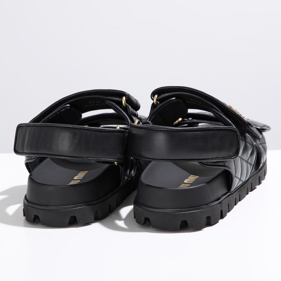 miu miu（ミュウミュウ） フラットサンダル 5X135E 88T レディース