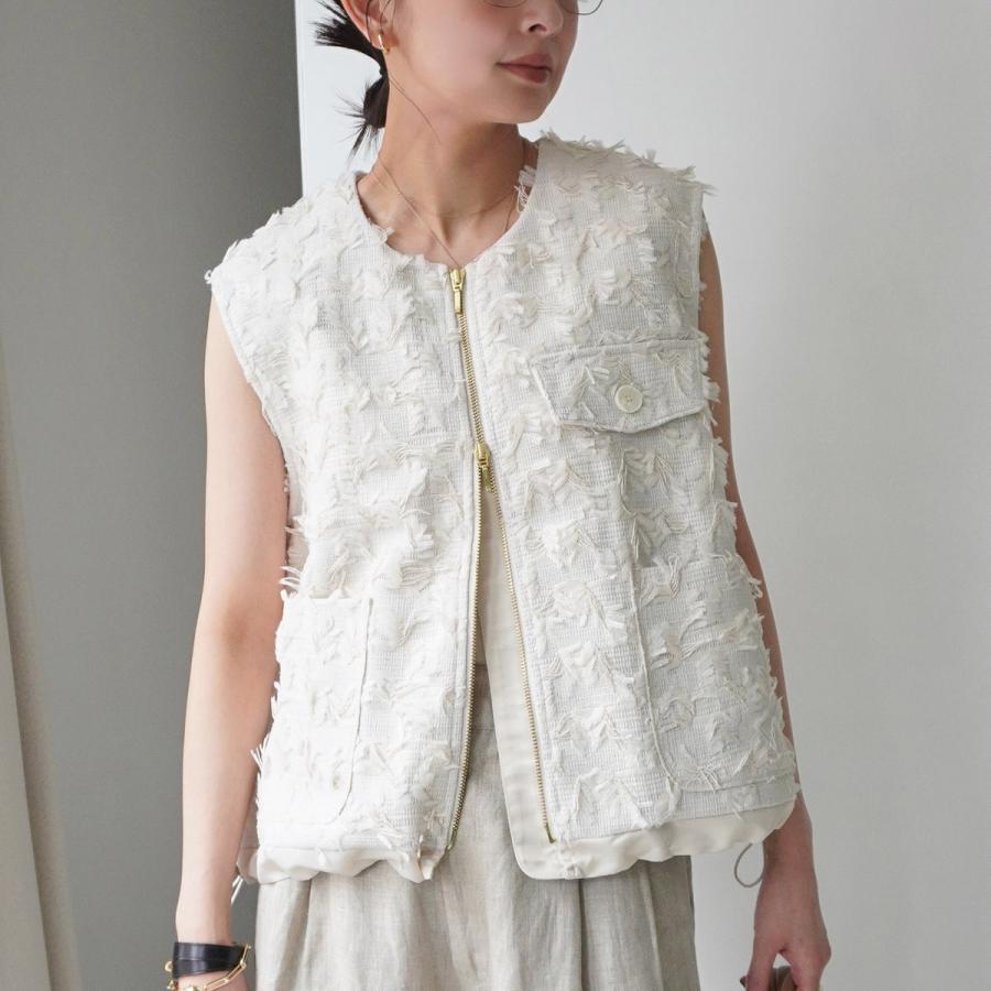 ポム子　Eimee Law おしゃれなツィードベスト ポム子 Eimee Law おしゃれなツィードベスト ポム子 Eimee Law