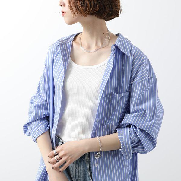 HARPO ハルポ ネックレス N0516 レディース リキッドシルバー ビーズ ペンダント アクセサリー silver925 シルバーの画像