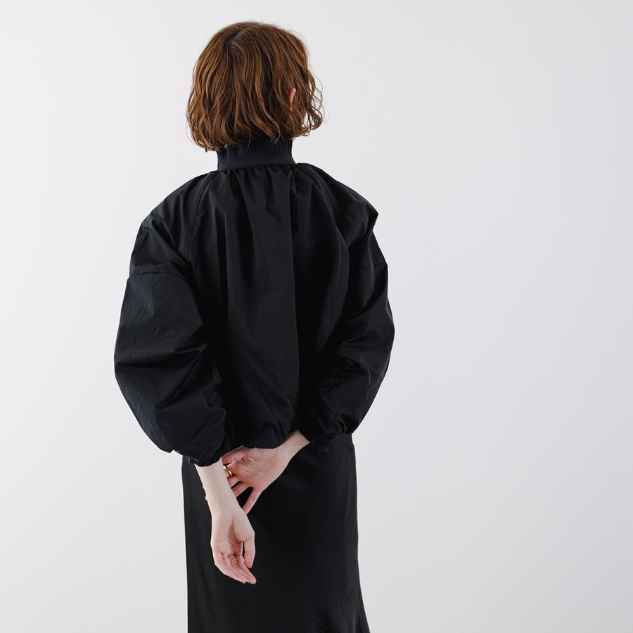美品 MARILYN MOON ブルゾン 黒 ショート丈 春アウター Marilyn Moon（マリリンムーン） ブルゾン 4251-128 レディース