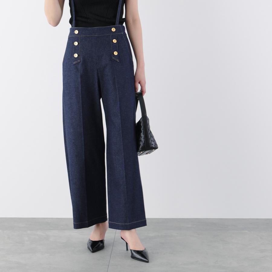 Trois trois トロワ デニムパンツ T251-87012 レディース ストレッチ