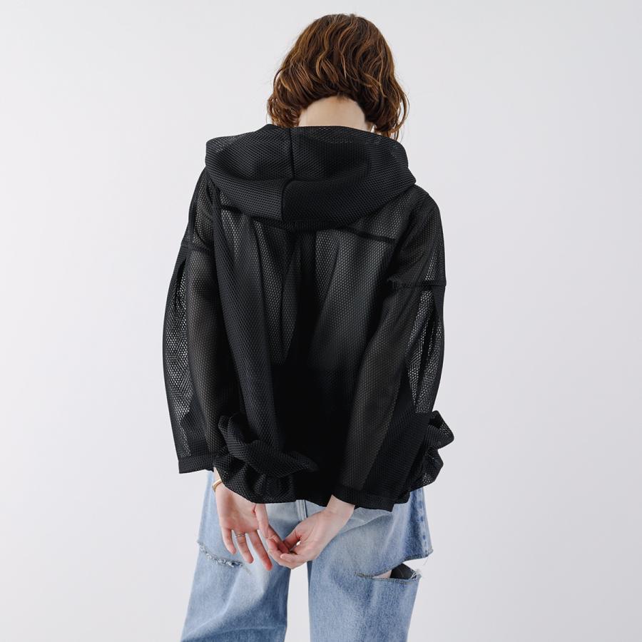 タグ付き✨　ヴェロフォンナ　ブルゾン　異素材　ドッキング　フリル　チュール　M タグ付き✨ ヴェロフォンナ ブルゾン 異素材 ドッキング フリル