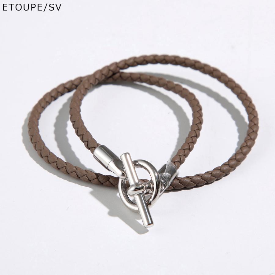 い*み様 【超美品】エルメス　HERMES PARIS レザーブレスレット　本革 大人気商品♡【エルメス】レザーブレスレット (HERMES