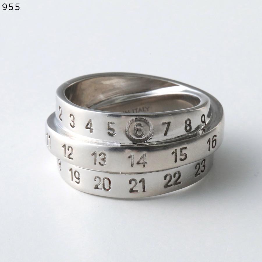 新品mm6 シルバーリング 27号 MM6 エムエムシックス メゾンマルジェラ シグネチャーリング SM6UQ0073