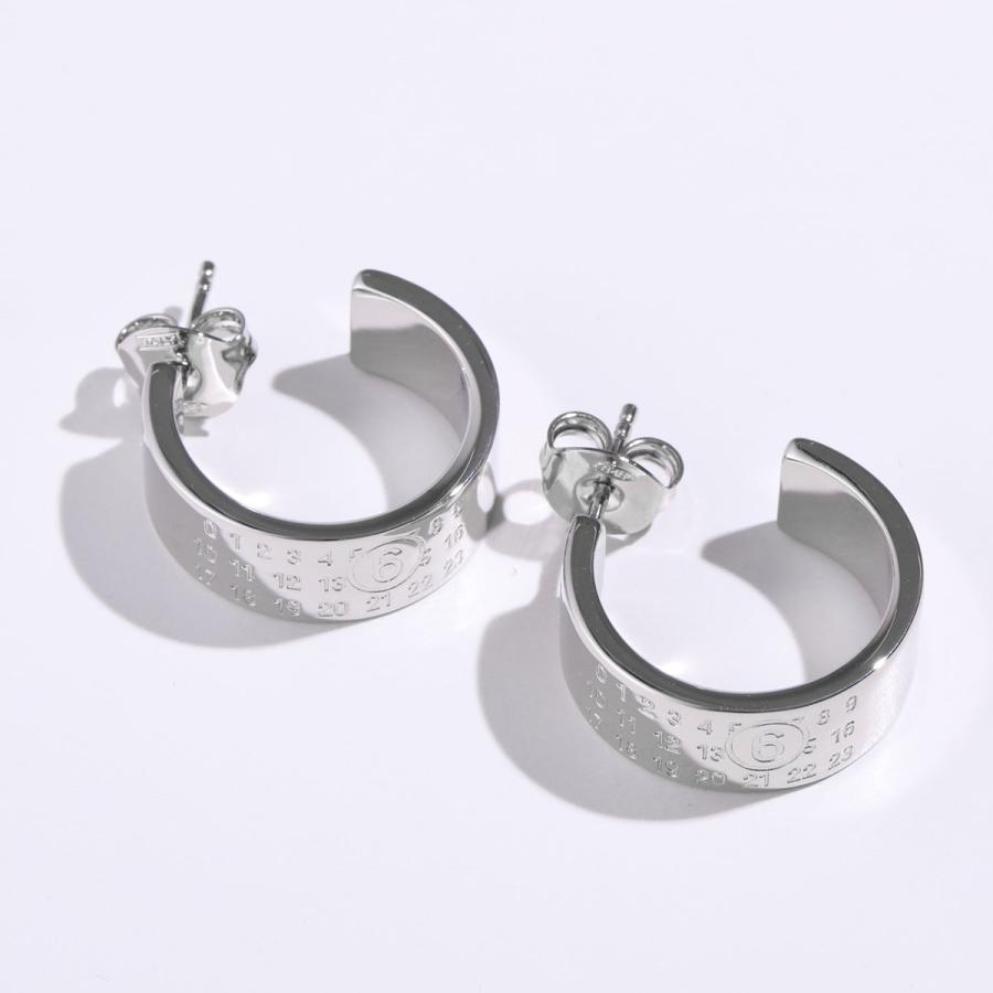 MM6 エムエムシックス メゾンマルジェラ フープピアス Numeric Minimal