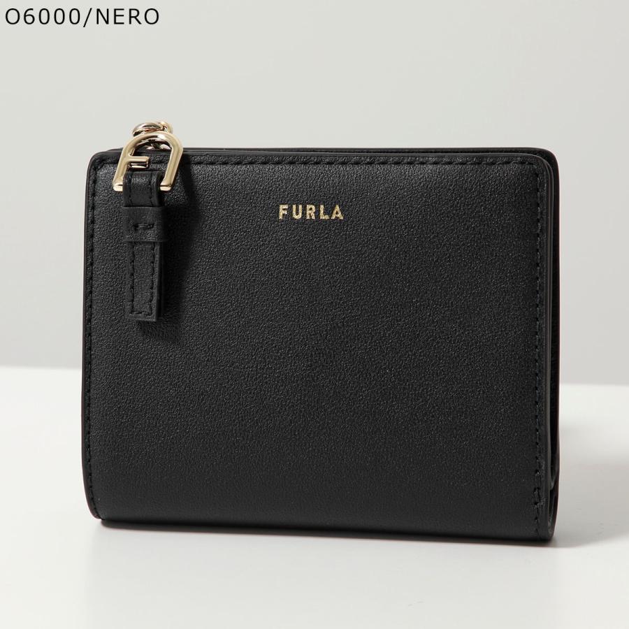 新品 フルラ FURLA 2つ折り財布 ヌヴォラ COMPACT WALLET ネロ FURLA（フルラ） 二つ折り財布 NUVOLA ヌヴォラ WP00451 BX2045