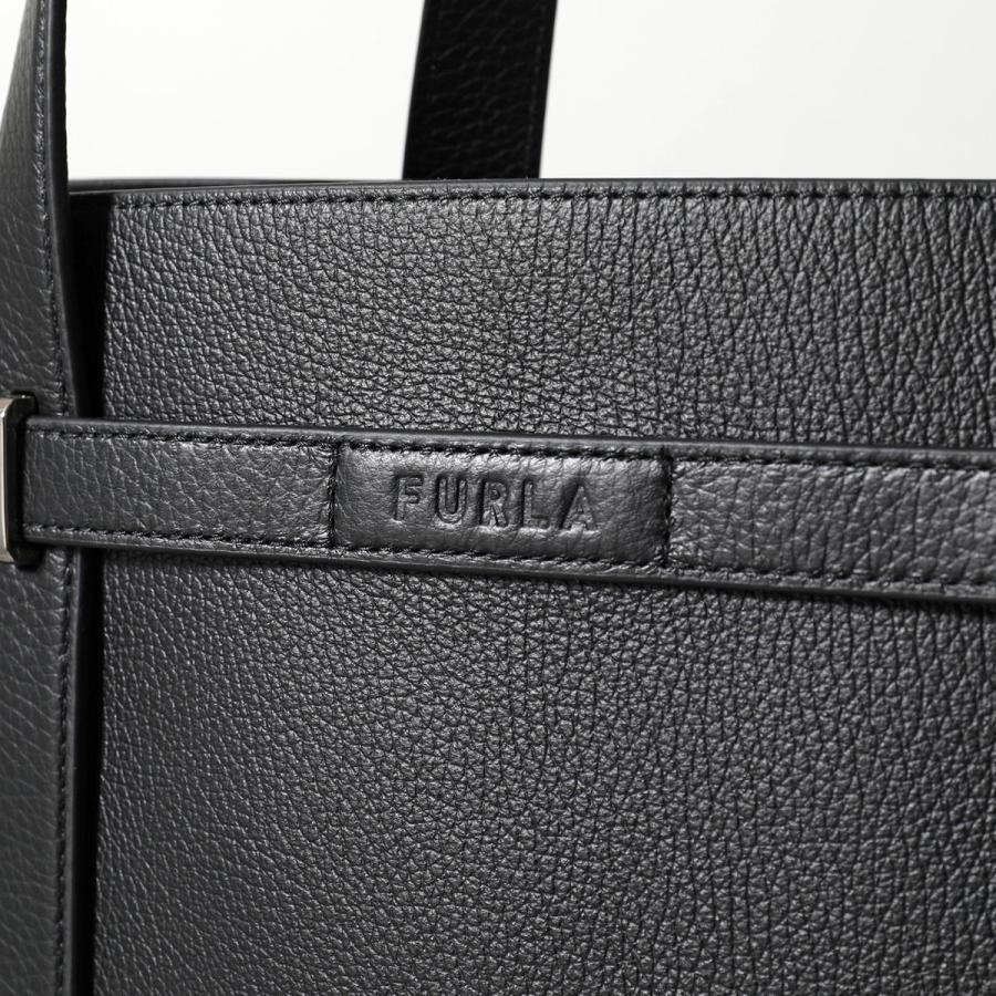 【美品】フルラ トートバッグ ジョーヴェ オールレザー ブラック FURLA（フルラ） Furla Giove トートバッグ M NERO ブラック