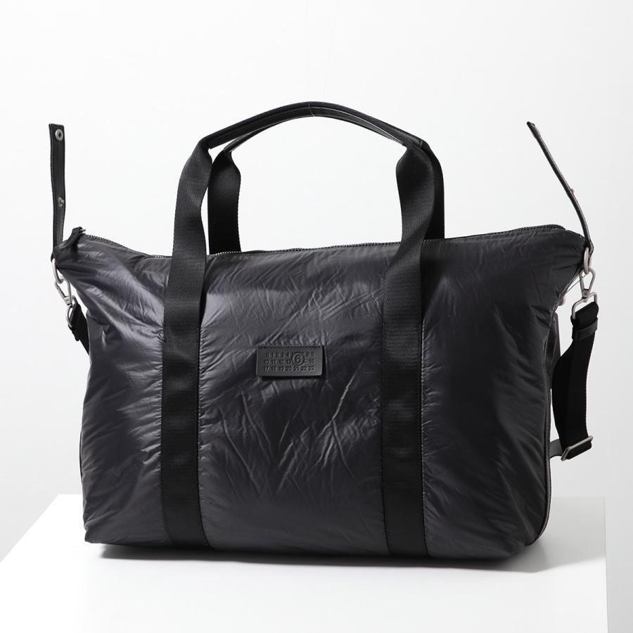 メゾンマルジェラ　ボストンバック メゾンマルジェラ/ボストンバッグ/5AC/ダークブラウン×ベージュ/レザー