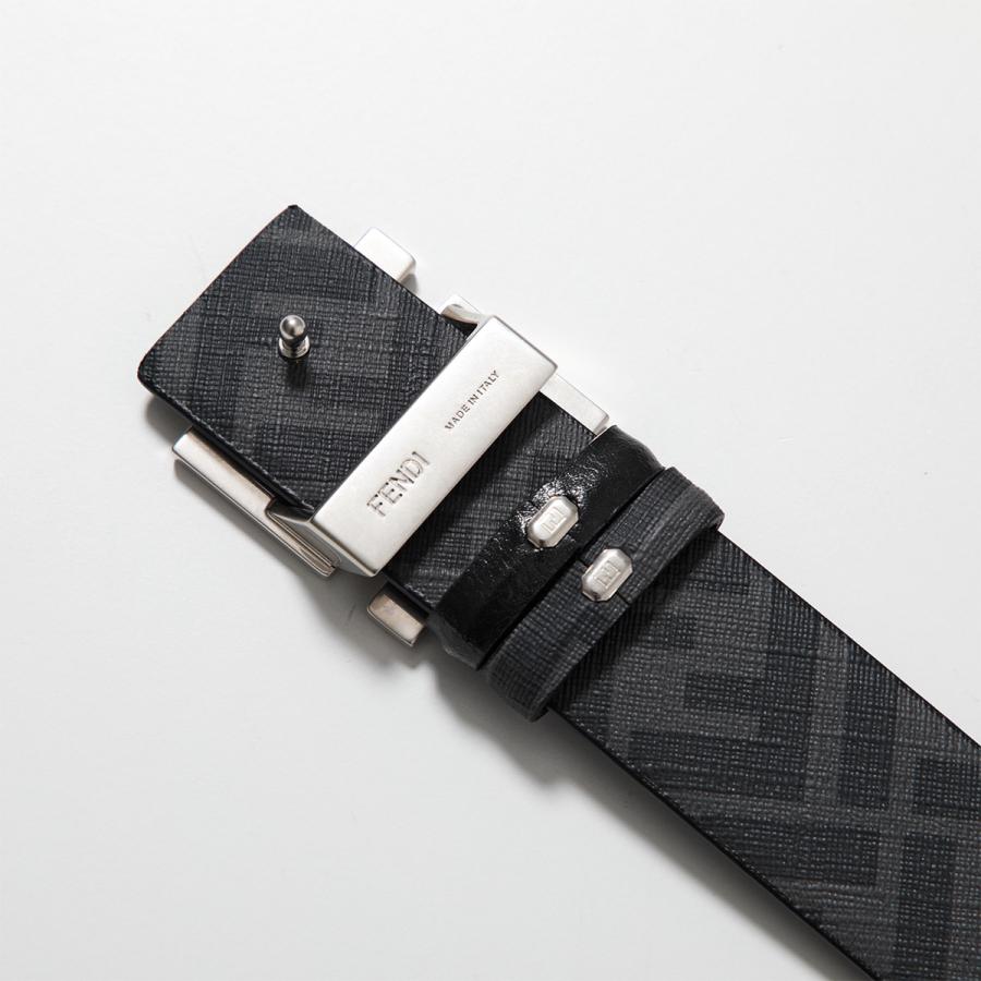 FENDI（フェンディ） ベルト 7C0531 ATF9 メンズ リバーシブル 無地 FF