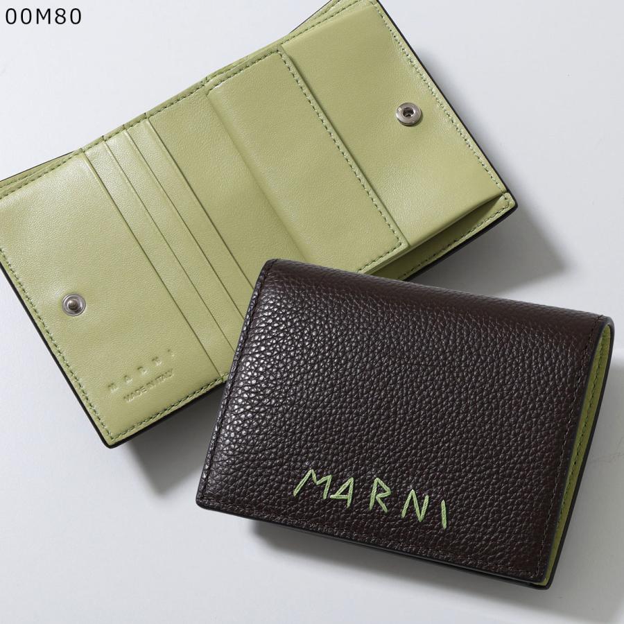 MARNI（マルニ） 二つ折り財布 PFMI0098U0 P6533 レディース レザー