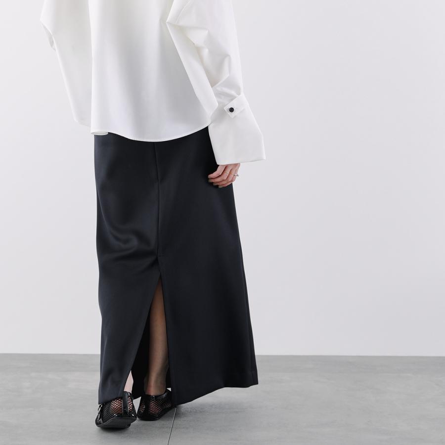 TWILL ツイル ロングスカート TW24235 レディース ストレート スリット  
