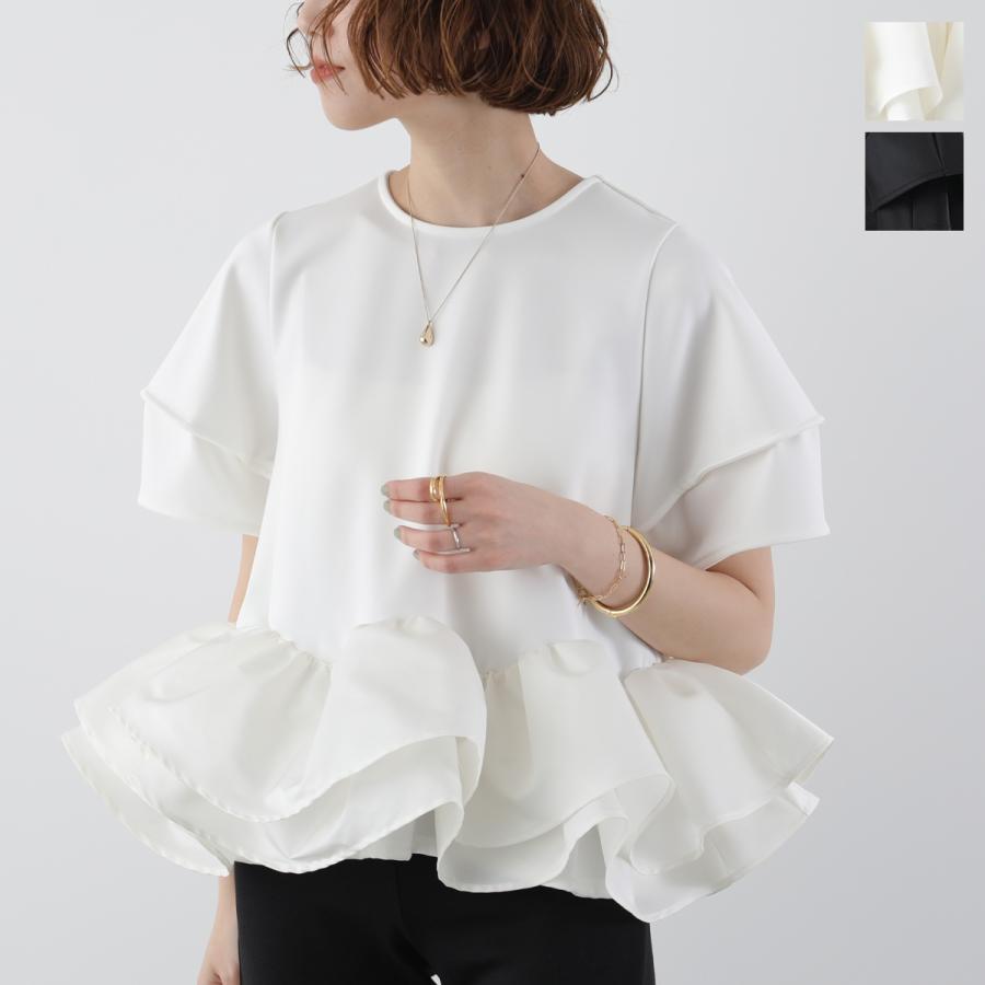 新品Re Verofonna♡エンブロイダリーフリルブラウス Re.Verofonna（ヴェロフォンナ） ブラウス 5253505 レディース フリル