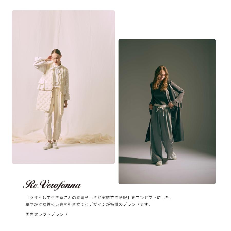 新品Re Verofonna♡エンブロイダリーフリルブラウス Re.Verofonna（ヴェロフォンナ） ブラウス 5253505 レディース フリル