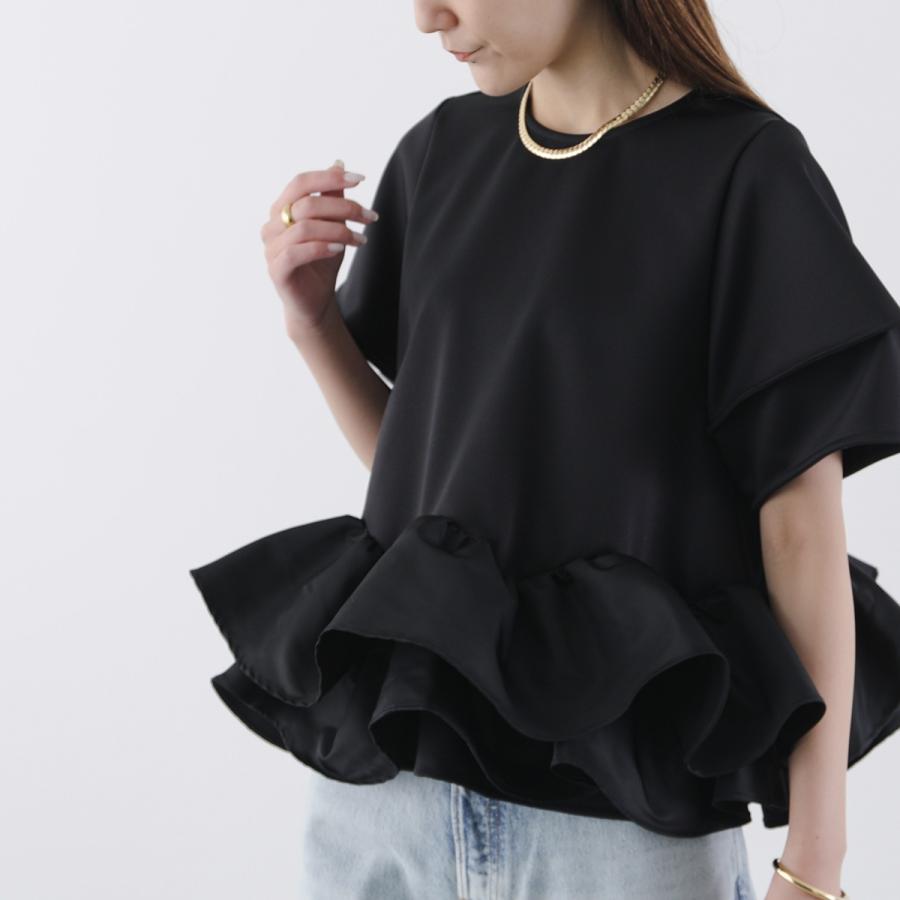 新品Re Verofonna♡エンブロイダリーフリルブラウス Re.Verofonna（ヴェロフォンナ） ブラウス 5253505 レディース フリル