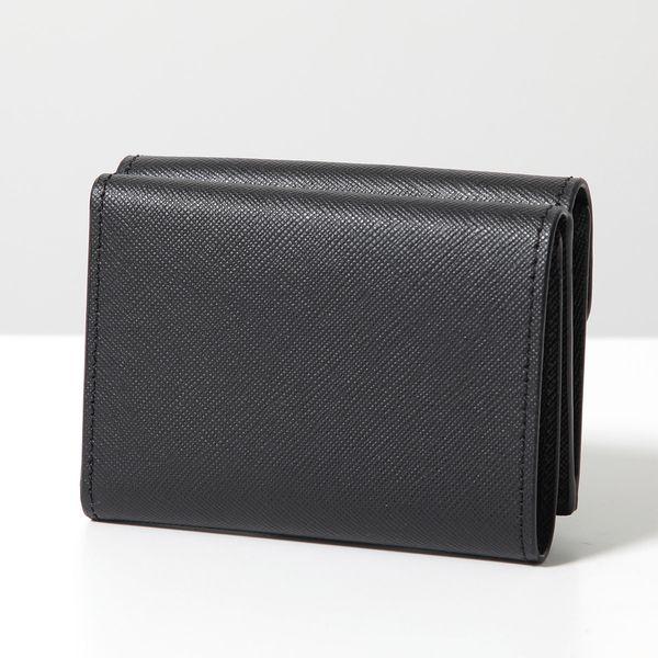 新品　マルニ　三つ折り財布　PFMO0024U2 LV520 Z360N MARNI（マルニ） 三つ折り財布 PFMO0124U0 LV520 メンズ サフィアーノ