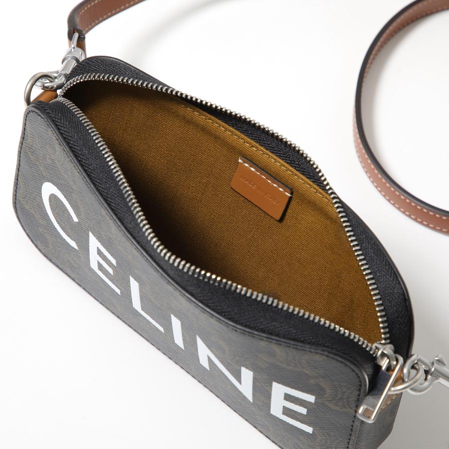 【美品】セリーヌ  ショルダーバッグ Horizontal Pouch ポーチ CELINE（セリーヌ） ショルダーバッグ Horizonal Pouch Shoulder Bag