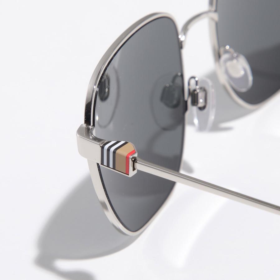 BURBERRY（バーバリー） サングラス B3142 メンズ ウェリントン型 細
