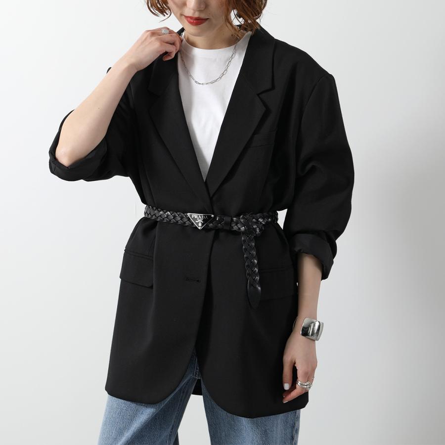 PRADA（プラダ） ベルト 2CS114 2A7P メンズ レザー エナメルメタル