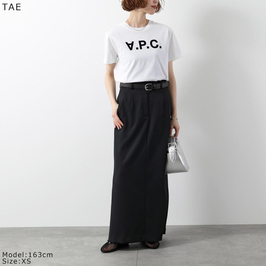 APC A.P.C. アーペーセー Tシャツ Standard Grand VPC COHBM M26384 レディース 半袖 カットソー コットン クルーネック ロゴTの画像