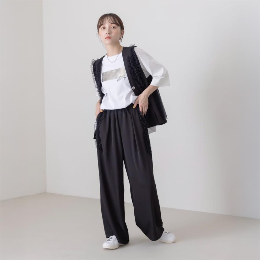 Eimee Law エイミーロウ セットアップ 84015S-2 レディース ベスト+ 