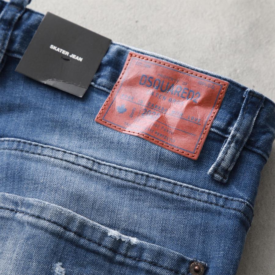 DSQUARED2 ディースクエアード ジーンズ SKATER JEAN スケーター DSQUARED2 ディースクエアード ジーンズ SKATER JEAN スケーター