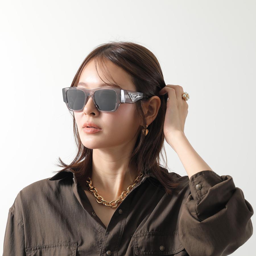PRADA（プラダ） サングラス SPR 10Z レディース スクエア型 セル