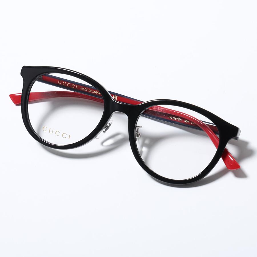 GUCCI（グッチ） メガネ GG1867OK レディース ボストン型 黒縁 セル