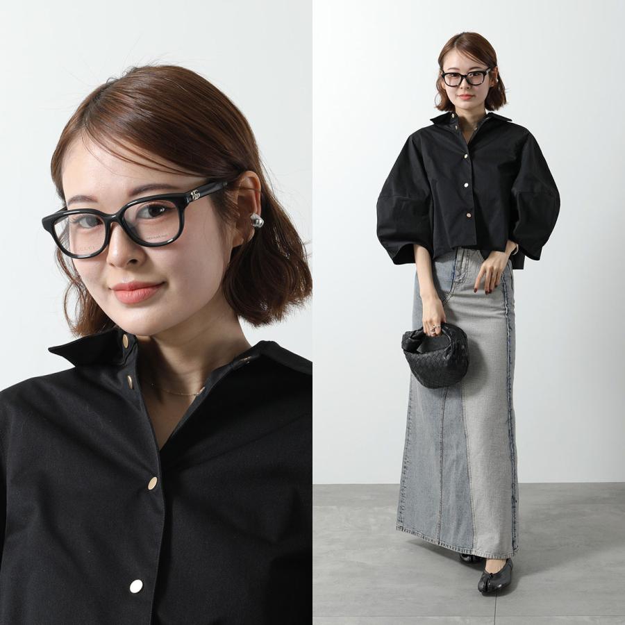 GUCCI（グッチ） メガネ GG1833OK メンズ ウェリントン型 ダブルG 黒縁